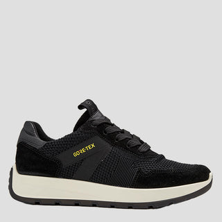 NEW YORK 10 - BLACK GORETEX LEATHER SNEAKERS