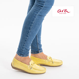 ALABAMA SPORT - LIMONCELLO LEATHER LOAFER FLATS