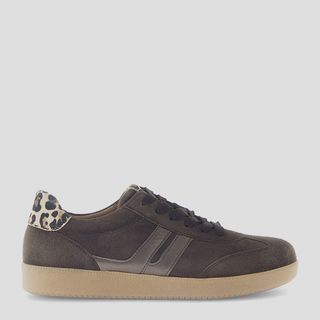 G73.300 - BROWN/BRONCE/NATURAL COMBO LEATHER SNEAKERS