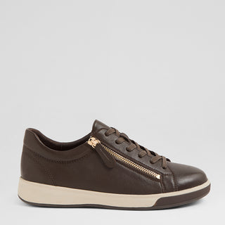 AITO XF - CHOCOLATE LEATHER SNEAKERS