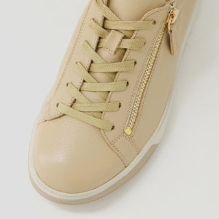 AITO XF - CAMEL LEATHER SNEAKERS