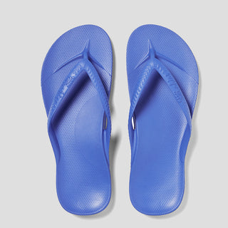 ARCH SUPPORT THONGS - ROYAL BLUE