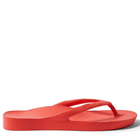 ARCH SUPPORT THONGS - CORAL