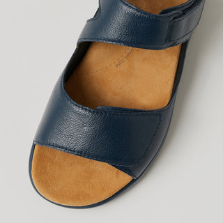 BOPEN XW - NAVY LEATHER NAVY SOLE SANDALS
