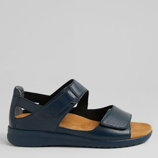 BOPEN XW - NAVY LEATHER NAVY SOLE SANDALS