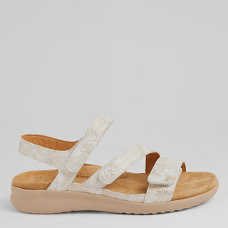 BOYDE XW - IVORY FIREWORKS LEATHER SANDALS