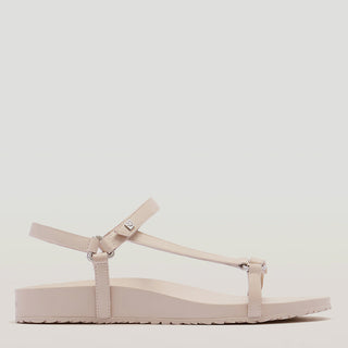 BRONTE - LIGHT BLUSH LEATHER SANDALS