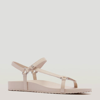 BRONTE - LIGHT BLUSH LEATHER SANDALS