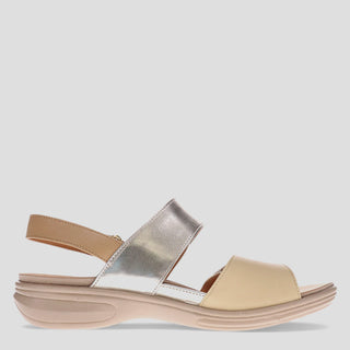 COMO - SUNSET MULTI LEATHER SANDALS