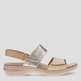 COMO - SUNSET MULTI LEATHER SANDALS