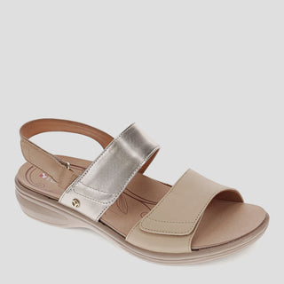 COMO - SUNSET MULTI LEATHER SANDALS