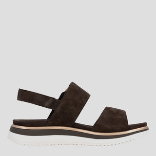 REMONTE D1J62 - HAVANNA LEATHER SANDALS