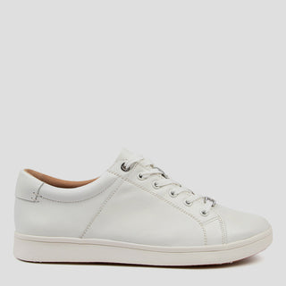 DELILAH XF - WHITE LEATHER SNEAKERS