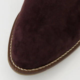 EISA XF - CHOCOLATE SUEDE ANKLE BOOTS