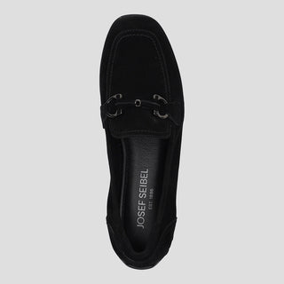 FENJA 34 - BLACK LEATHER LOAFER FLATS