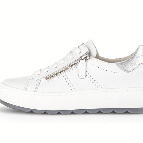 G26.058 - WHITE SILVER LEATHER