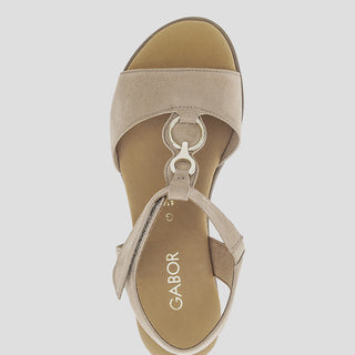 G82.754 - SAND SUEDE SANDALS