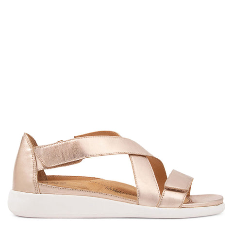 ISSY W - PALE ROSE GOLD LEATHER