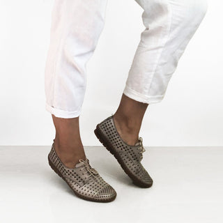 KROON - TAUPE LEATHER - FINAL SALE