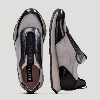 KANSAS 311 - ANTRACITA LEATHER SNEAKERS