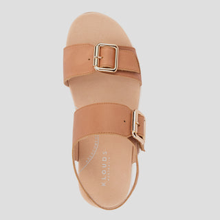 ILLOWA - TAN LEATHER SANDALS