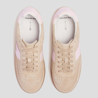 LEVI - OAT MILK SUEDE SNEAKERS