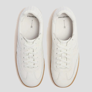 LEVI - SOFT WHITE EMBOSS LEATHER SNEAKERS