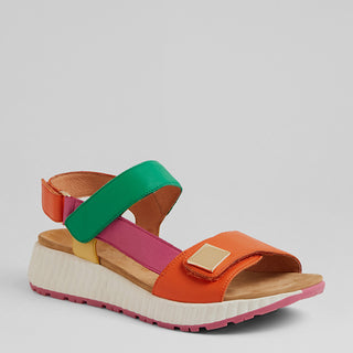 LOMAR W - BRIGHT MULTI LEATHER SANDALS