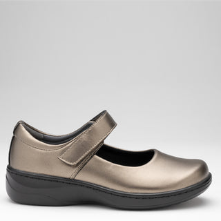 MAISI - BRONZE LEATHER FLATS