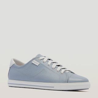 NAT III - BLUISH/CHALK LEATHER SNEAKERS