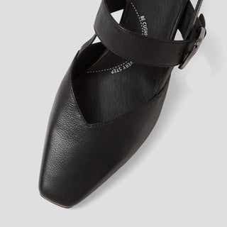 ORSSA XW - BLACK LEATHER HEELS