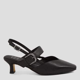 ORSSA XW - BLACK LEATHER HEELS