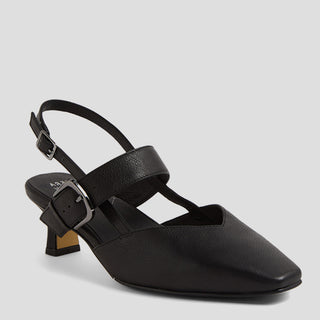 ORSSA XW - BLACK LEATHER HEELS