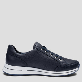 OSAKA 801 - BLUE LEATHER SNEAKERS