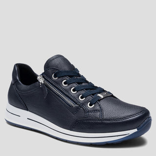 OSAKA 801 - BLUE LEATHER SNEAKERS