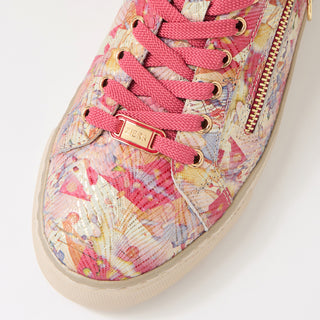 PAMELA XF - PEONY WOVEN LEATHER SNEAKERS