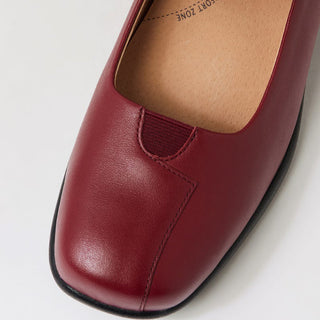 RHAPSODY W - PINOT LEATHER FLATS