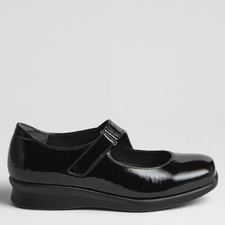 RIVIERA W - BLACK WRINKLE PATENT