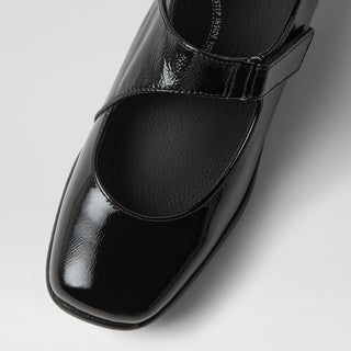 RIVIERA W - BLACK WRINKLE PATENT