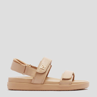 ROME - CAMEL LEATHER SANDALS
