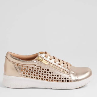 SHOVO XF - PLATINO LEATHER SNEAKERS