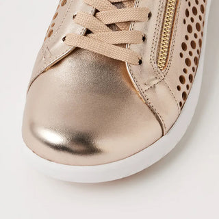 SHOVO XF - PLATINO LEATHER SNEAKERS