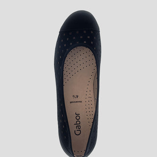 SKYLAR GA - BLACK NUBUCK FLATS