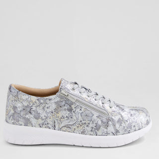 SOLAR XF - IVORY FIREWORKS LEATHER SNEAKERS