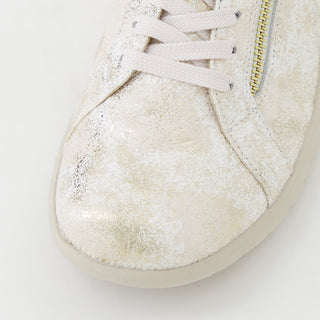 SOLAR XF - IVORY FIREWORKS LEATHER SNEAKERS