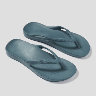 ARCH SUPPORT THONGS - TEAL