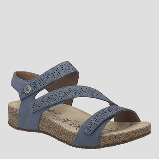 TONGA 78 - INDIGO LEATHER SANDALS