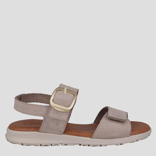 VIENNA - TAUPE LEATHER SANDALS