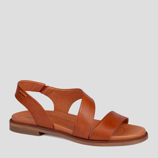 W3E-0652 - BRANDY LEATHER SANDALS