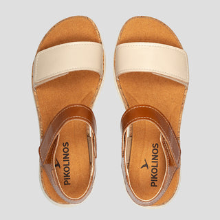 W4N-0940 - IVORY LEATHER SANDALS